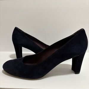 Stuart Weitzman Royal Blue Suede Pump Heels Shoes Size 10 M